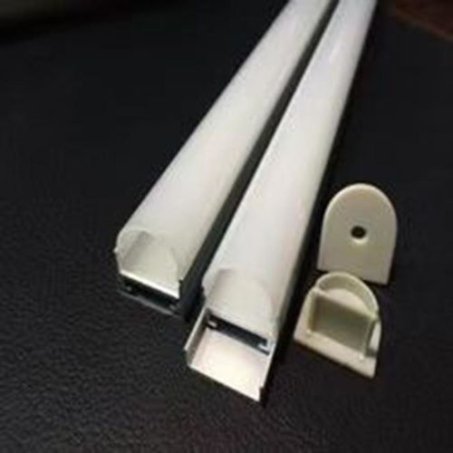 灯条外壳铝型材,U型铝槽套件弧形罩型材生产